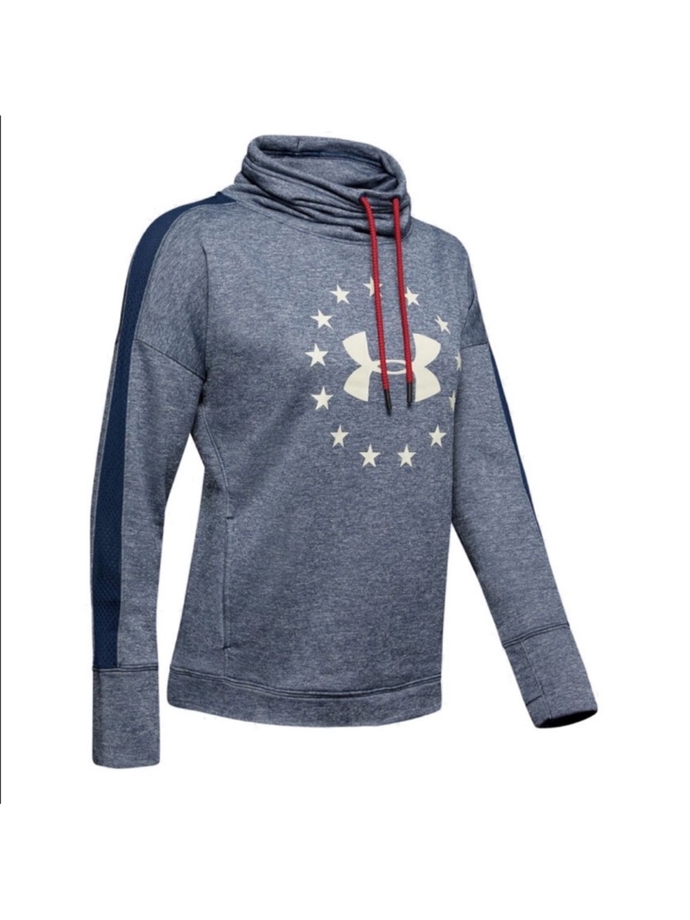 Under Armour Freedom Stars
Funnel Neck Hoodie - Women's Small
- Blue/Red NWT